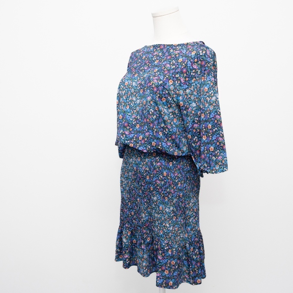 SANDRO - Spinelle‎ Floral Print Cutout Back Dress - Picture 10 of 11